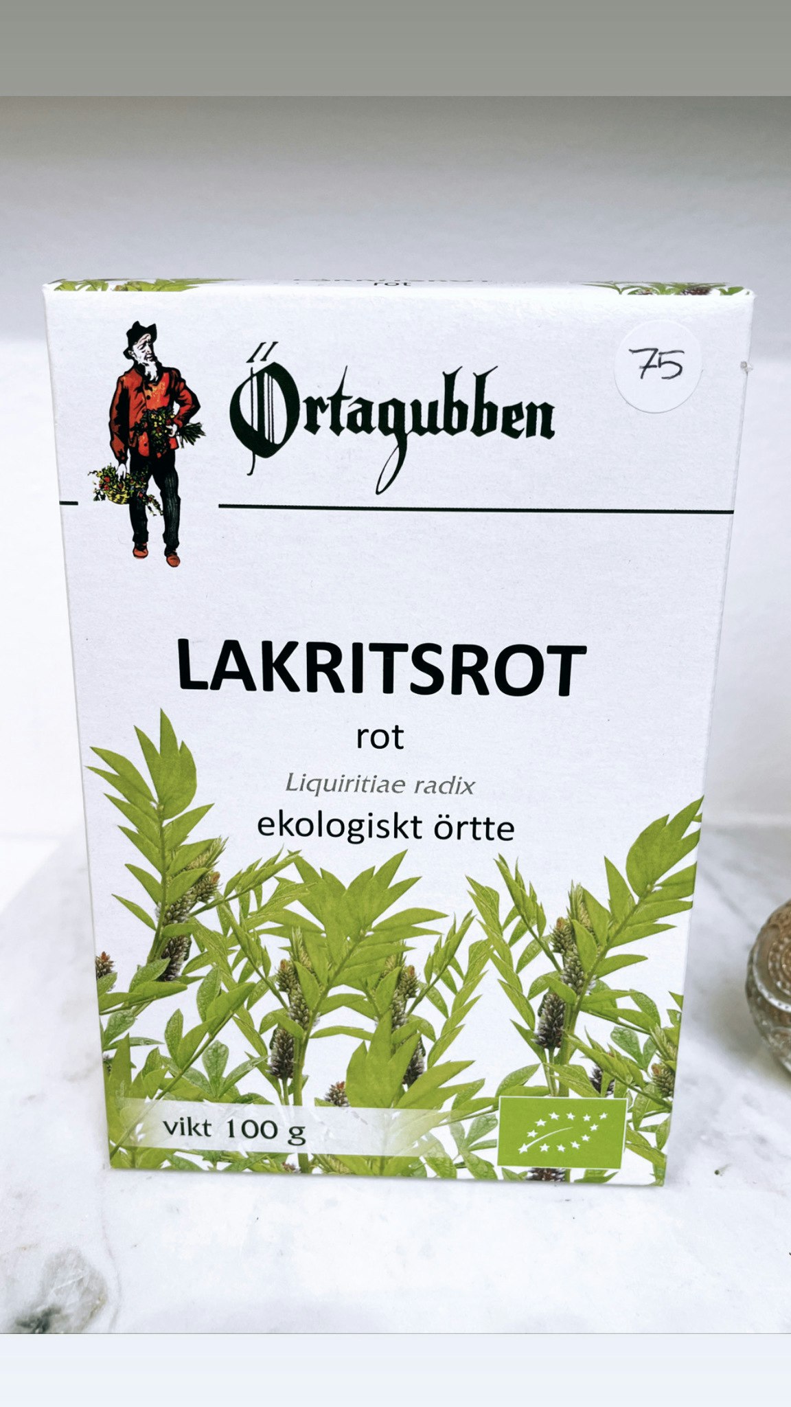 Örtagubben te, Lakritsrot 100 gr