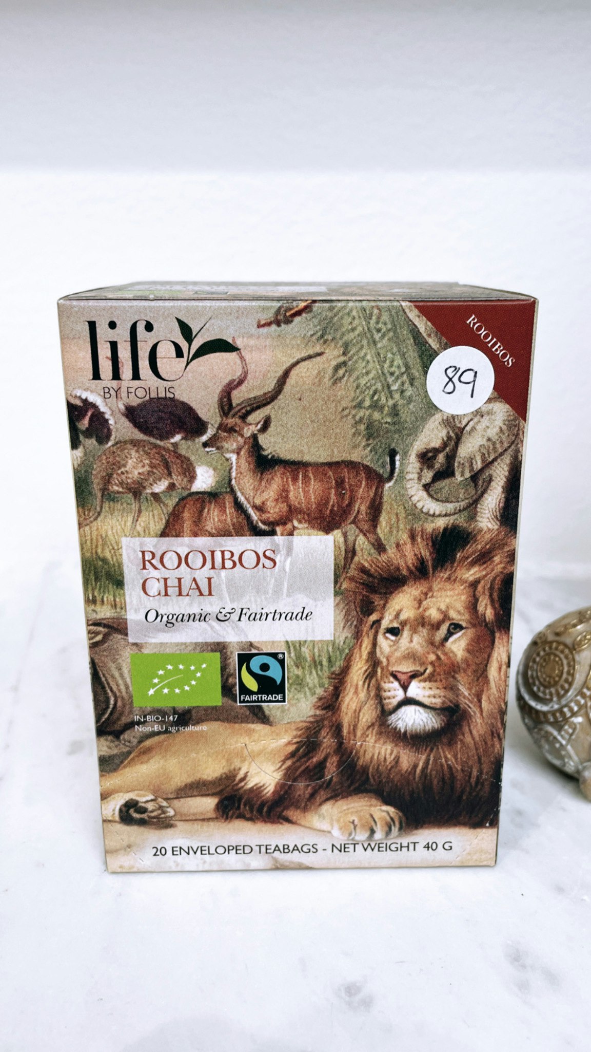 Life te, Rooibos chai 20 påsar