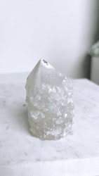 Solar quartz kluster/spets (C)