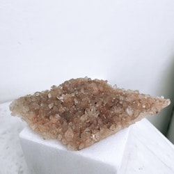 Pink Himalayan Samadhi Quartz, kluster (B)