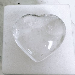 Bergkristall, hjärta (C)