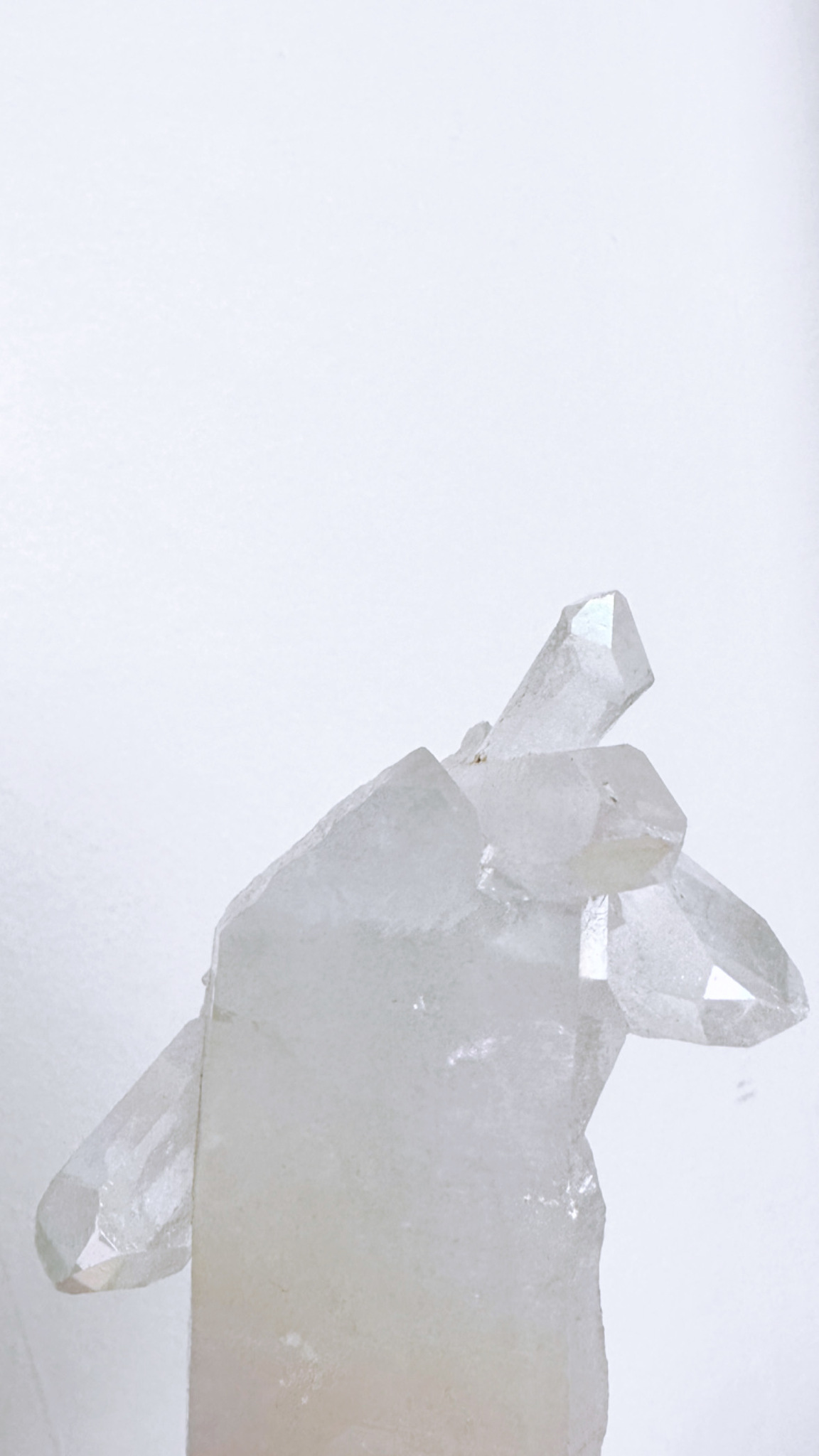 Bergkristall med aura, kluster (T)