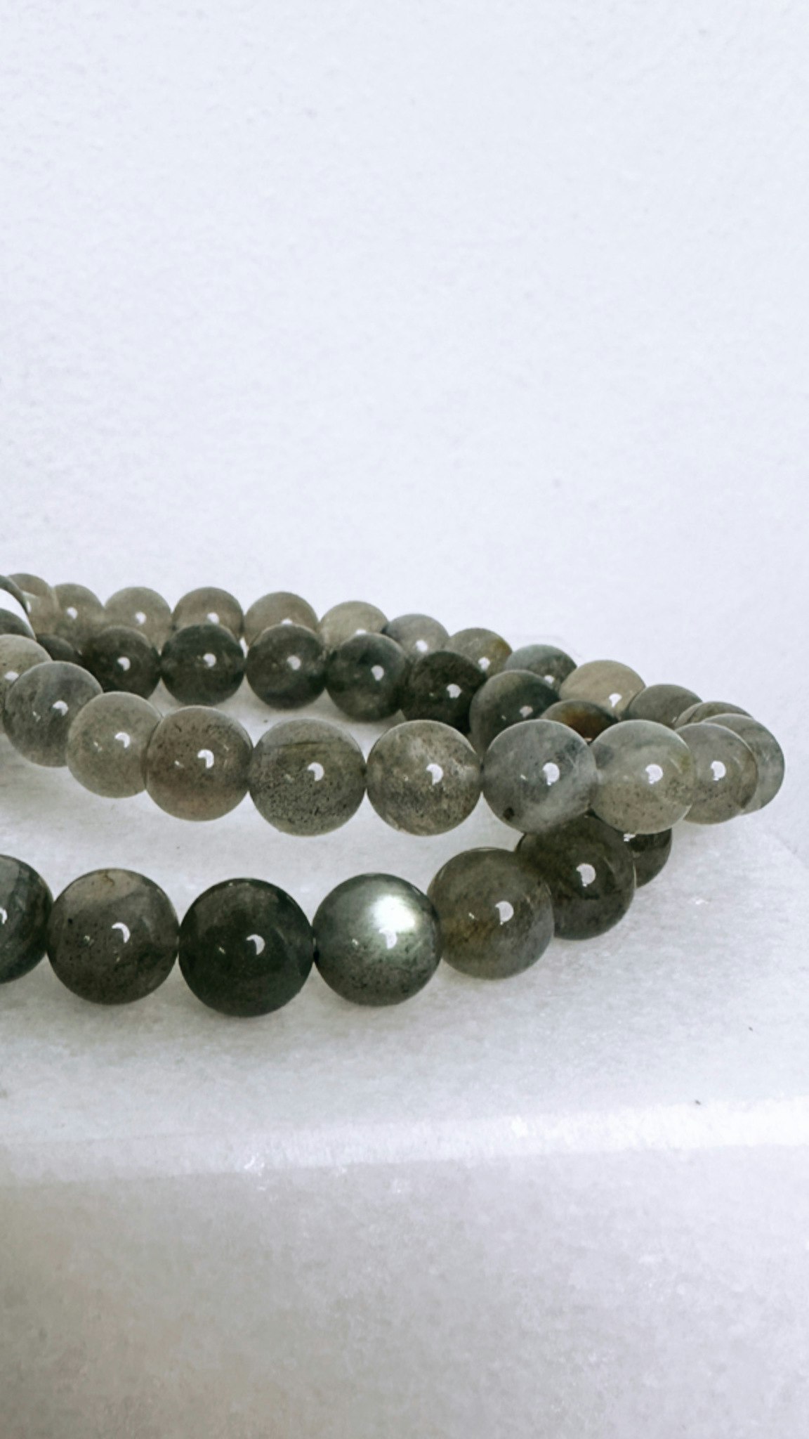 Labradorit, armband 6 mm