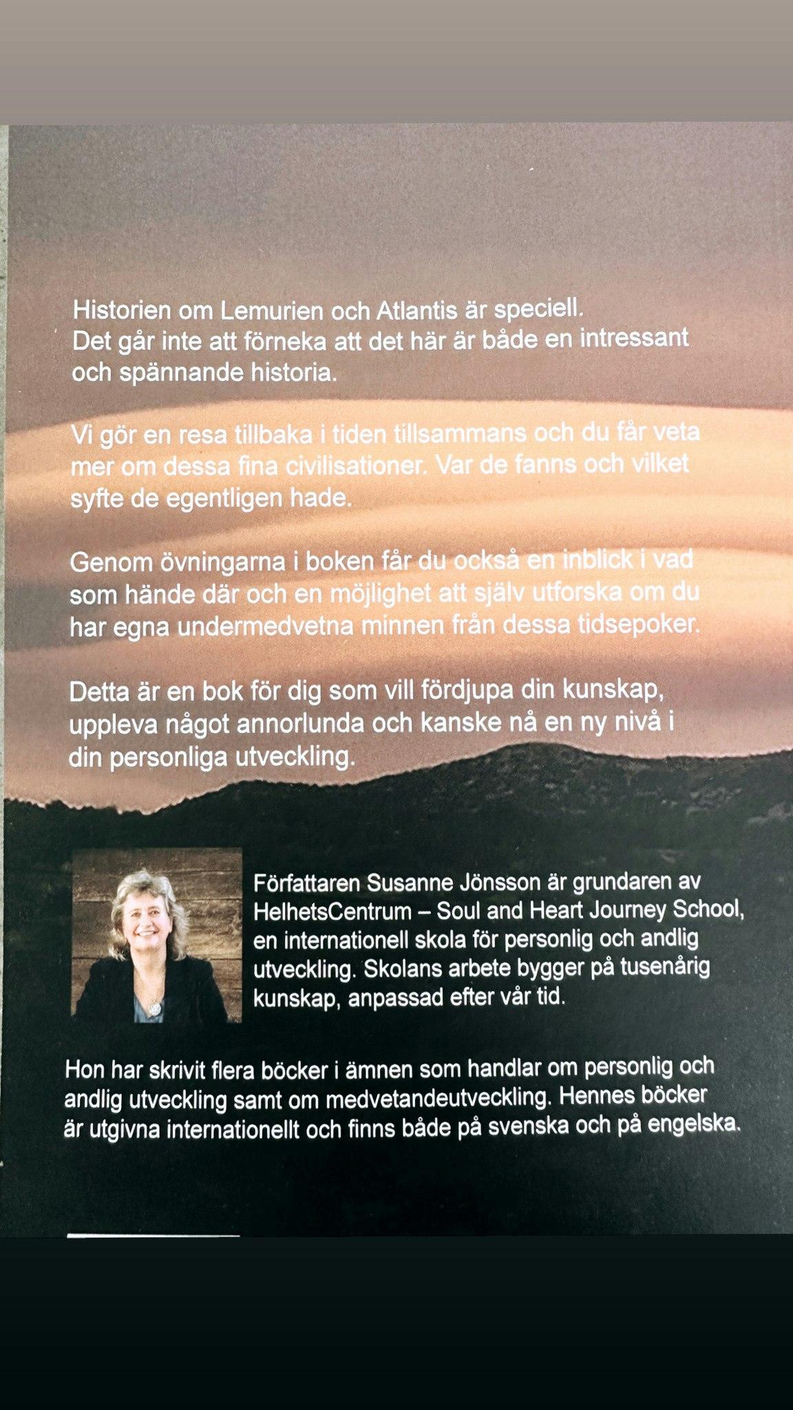 Lemurian och Atlantis, Susanne Jönsson