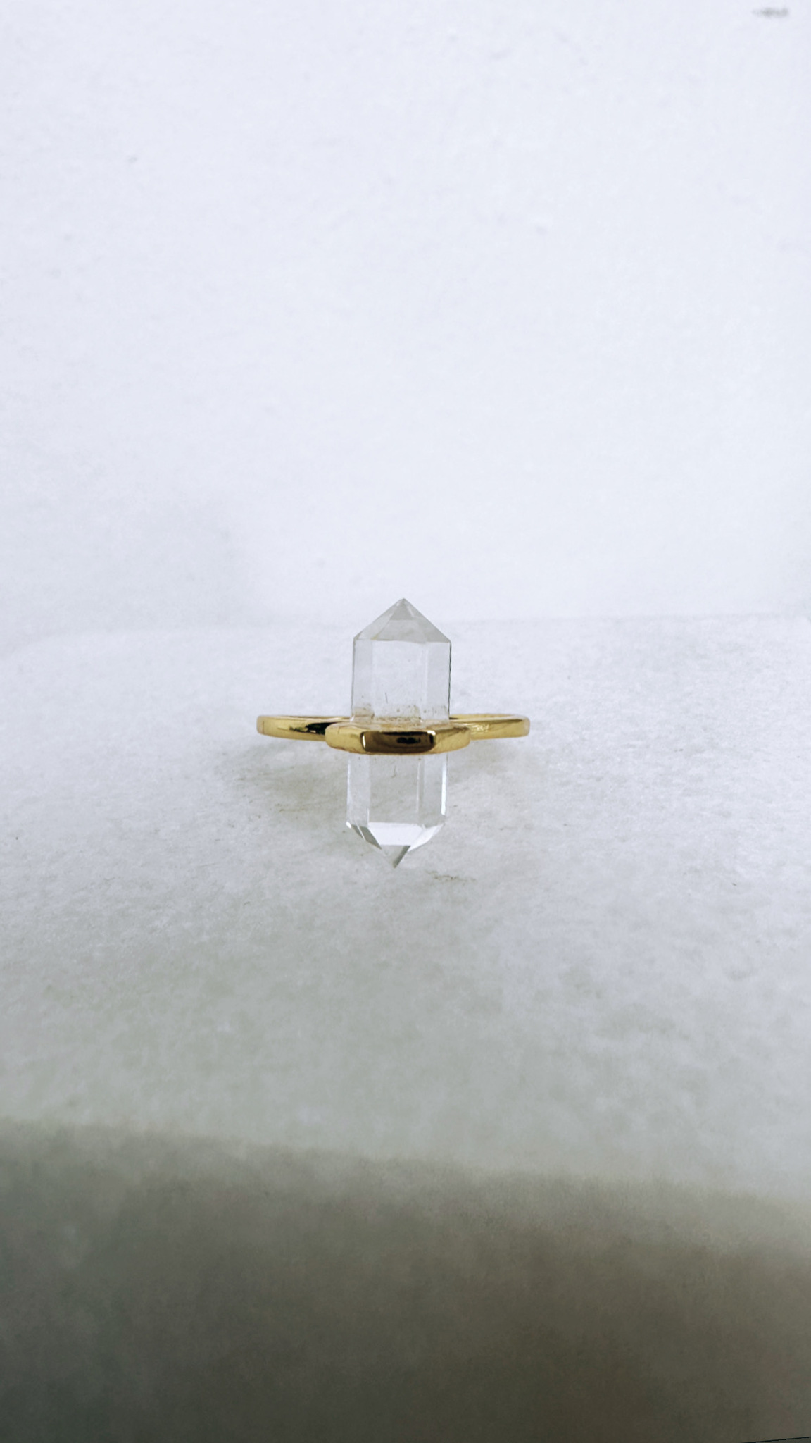 Bergkristall, ring från Biverståhl Crystals