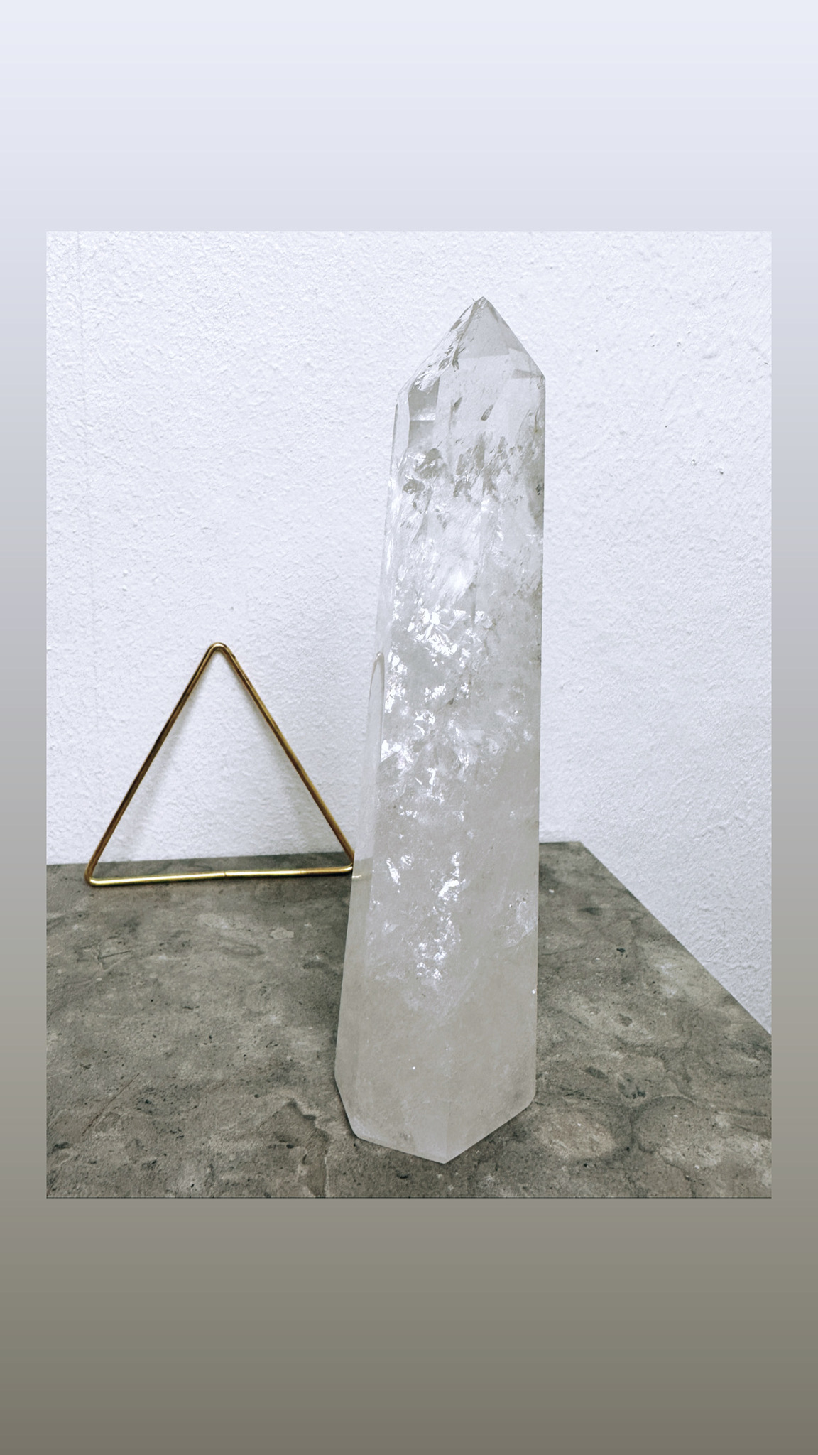 Bergkristall, torn (B)
