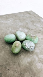 Grön Opal, trumlad