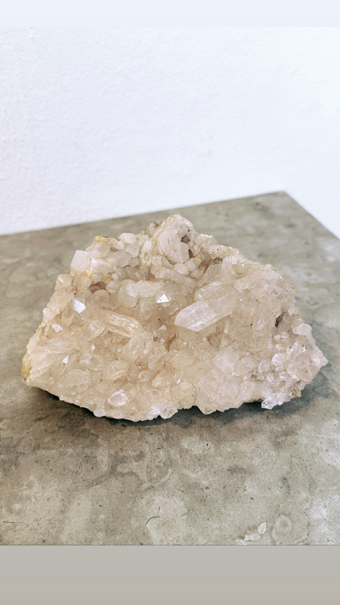 Pink Himalayan Samadhi Quartz, kluster (D)