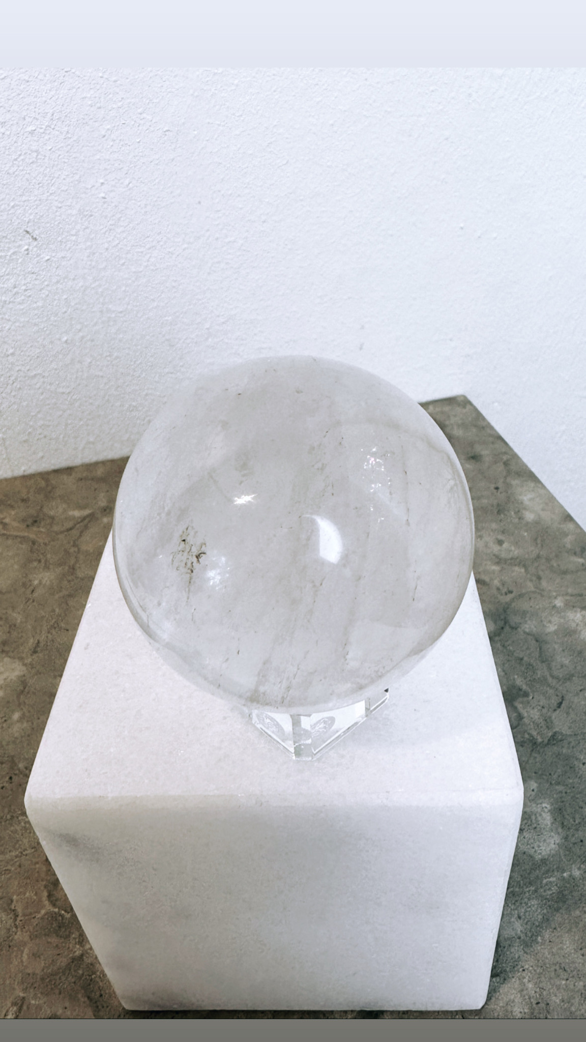 Bergkristall, klot (A)