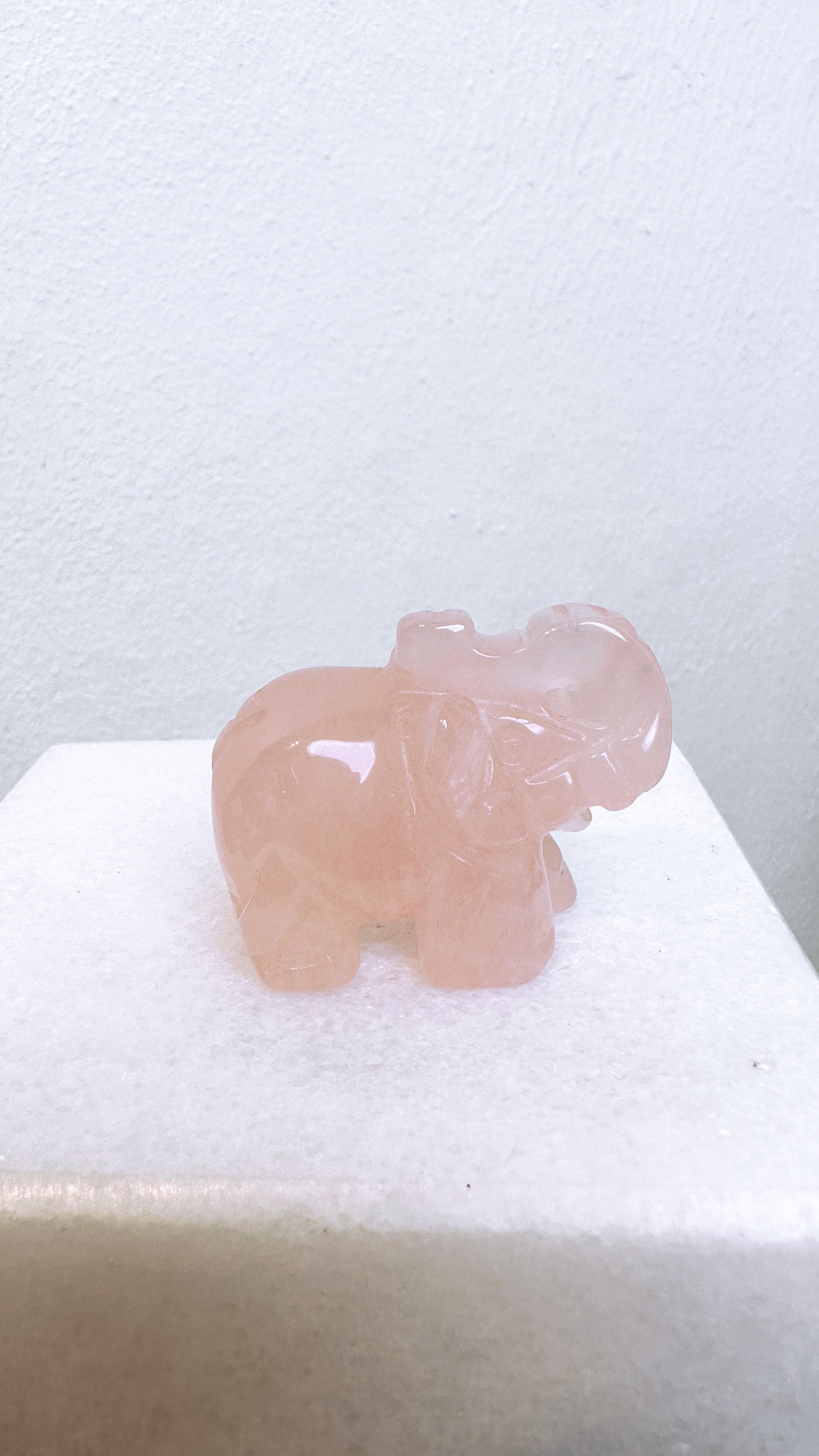 Elefant i Rosenkvarts, kärlekens sten