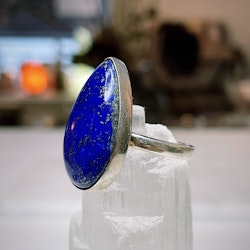 Lapis Lazuli, ring sterlingsilver 925 (X8)