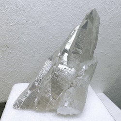 Bergkristall med aura, kluster (L)