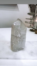 Bergkristall med aura, torn (E)