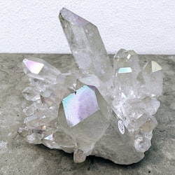 Bergkristall med aura, kluster (G)