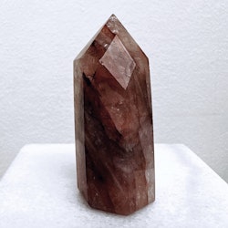 Fire quartz/Hematoid quartz, torn (B)