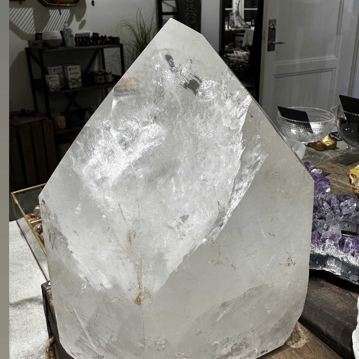 Bergkristall, torn (XXL)