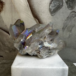 Titanaura bergkristall, kluster (K)