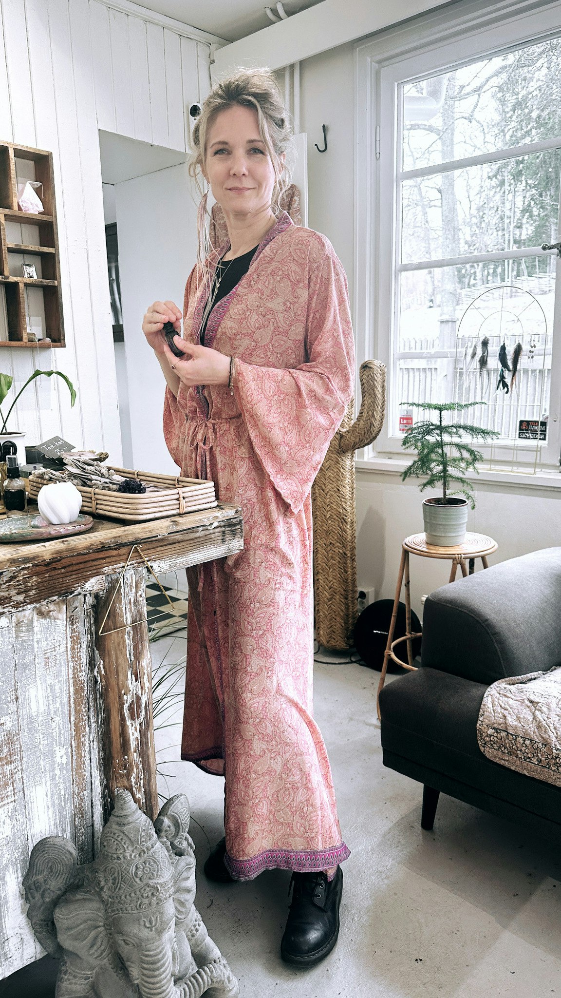 Klänning/Kimono Lalita från With Segerqvist (A)