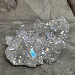 Bergkristall med aura, kluster (B)