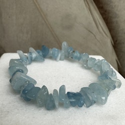 Akvamarin, kristallarmband