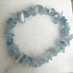 Akvamarin, kristallarmband