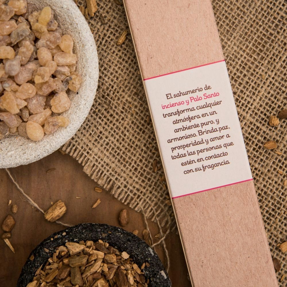 Palo Santo & Frankincense rökelsepinnar, Sagrada Madre