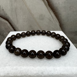 Rökkvarts, armband 8 mm
