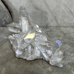 Bergkristall med aura, kluster (G2)