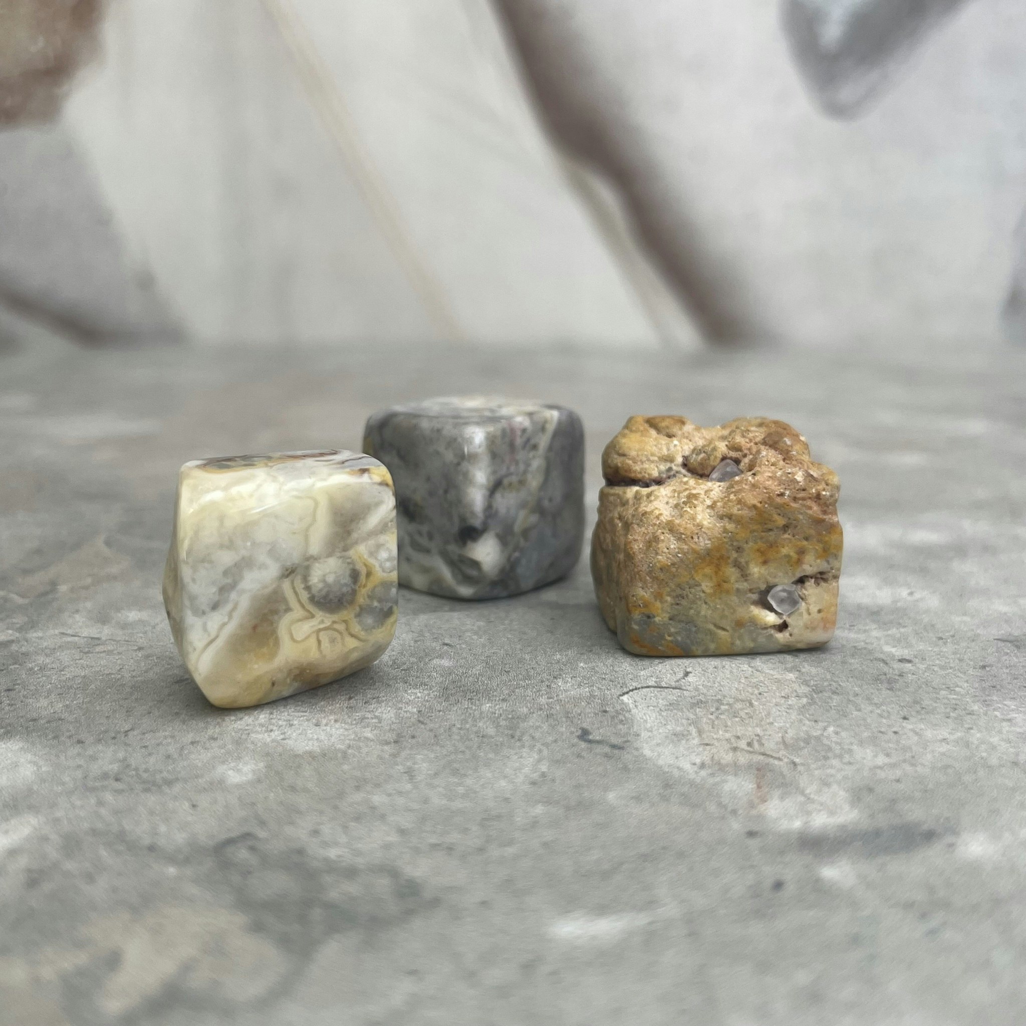 Crazy lace agat, kub