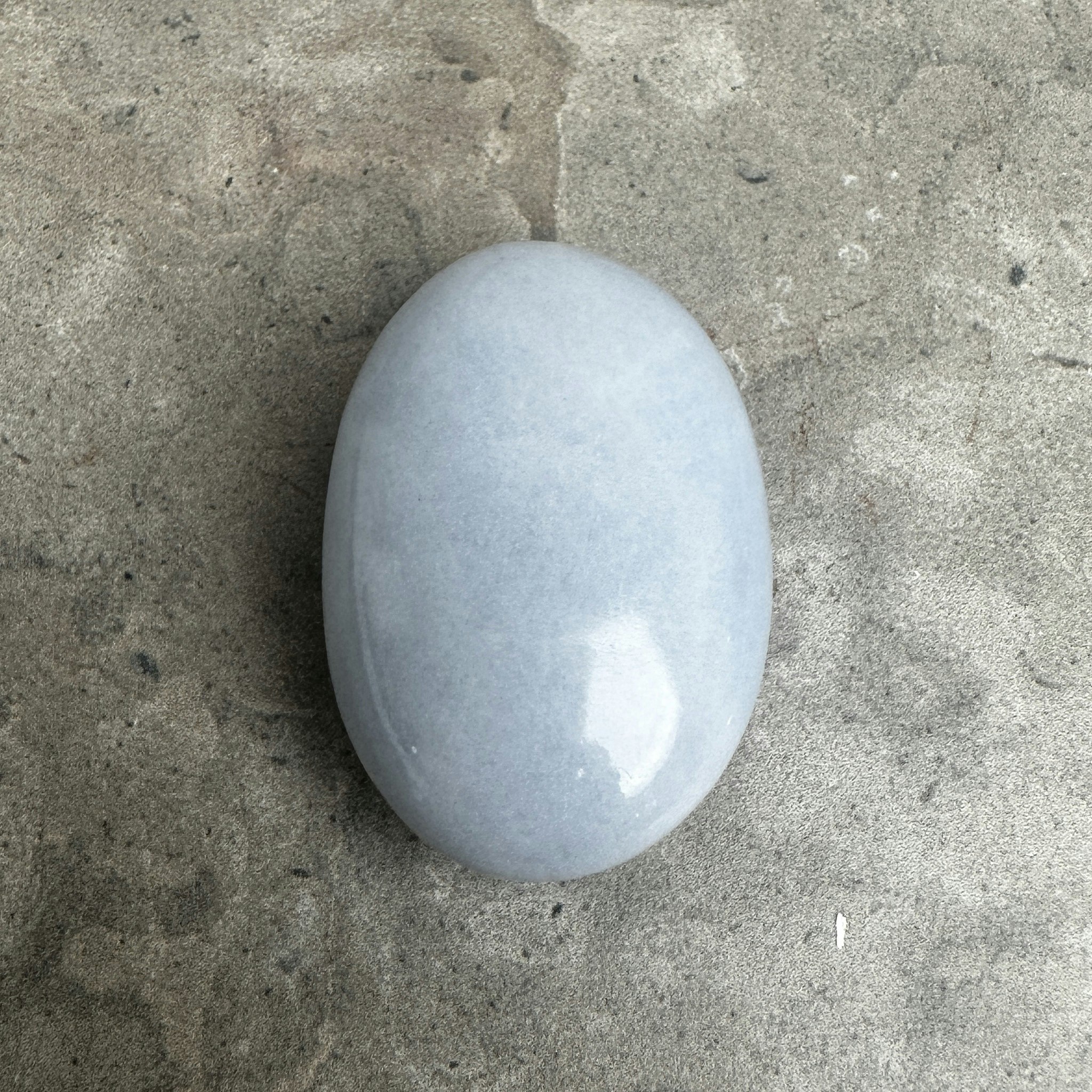Angelit, palmstone (A)