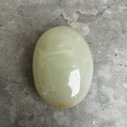 Grön Kalcit, palmstone (A)