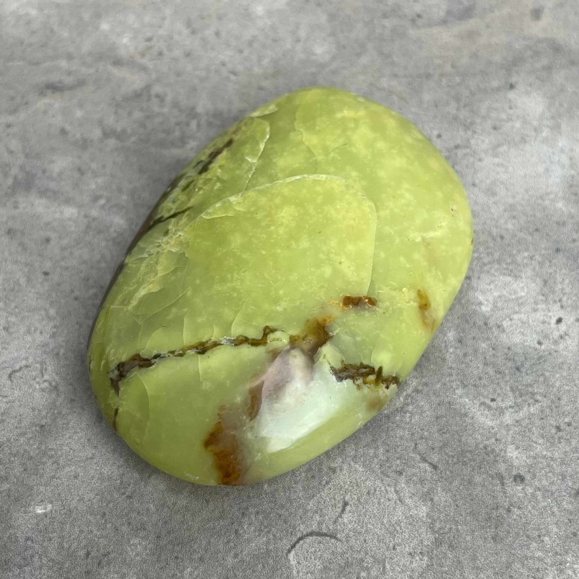 Grön Opal, palmstone (C1)