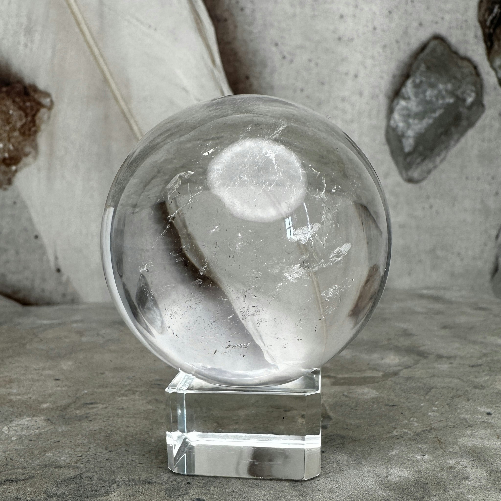 Lemurian Quartz, klot (A)