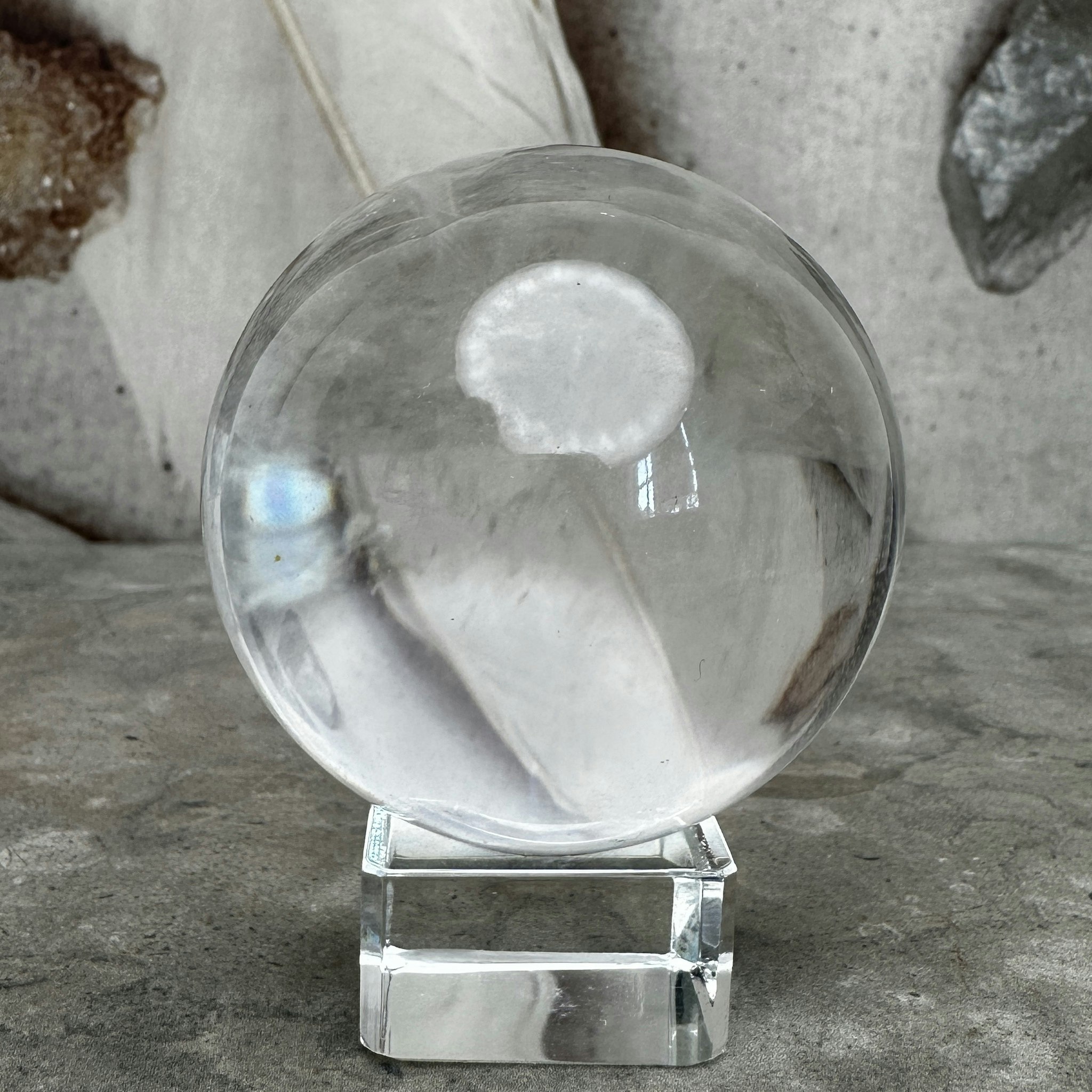 Lemurian Quartz, klot (A)