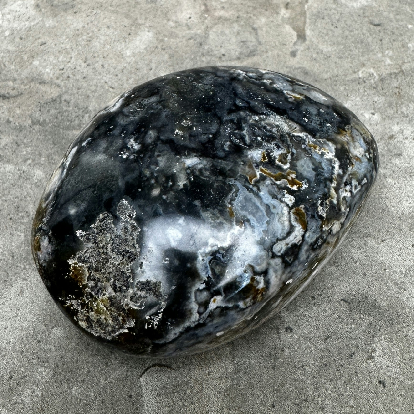 Ocean Jaspis, palmstone (L)