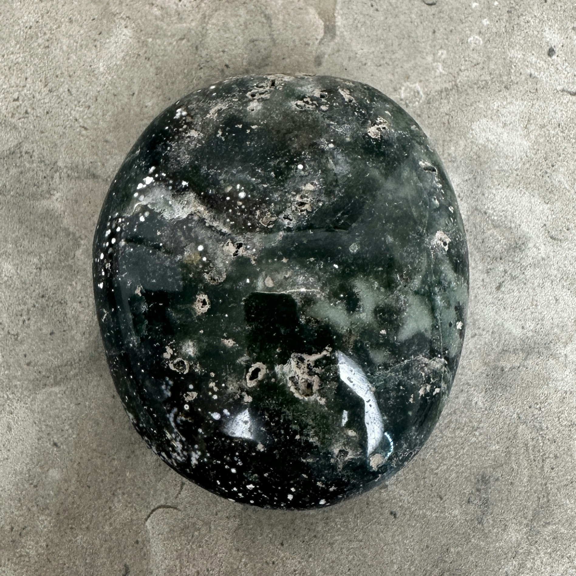 Ocean Jaspis, palmstone (M)