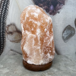 Orange saltsten, lampa