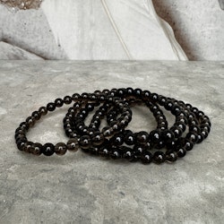 Rökkvarts, armband 6 mm