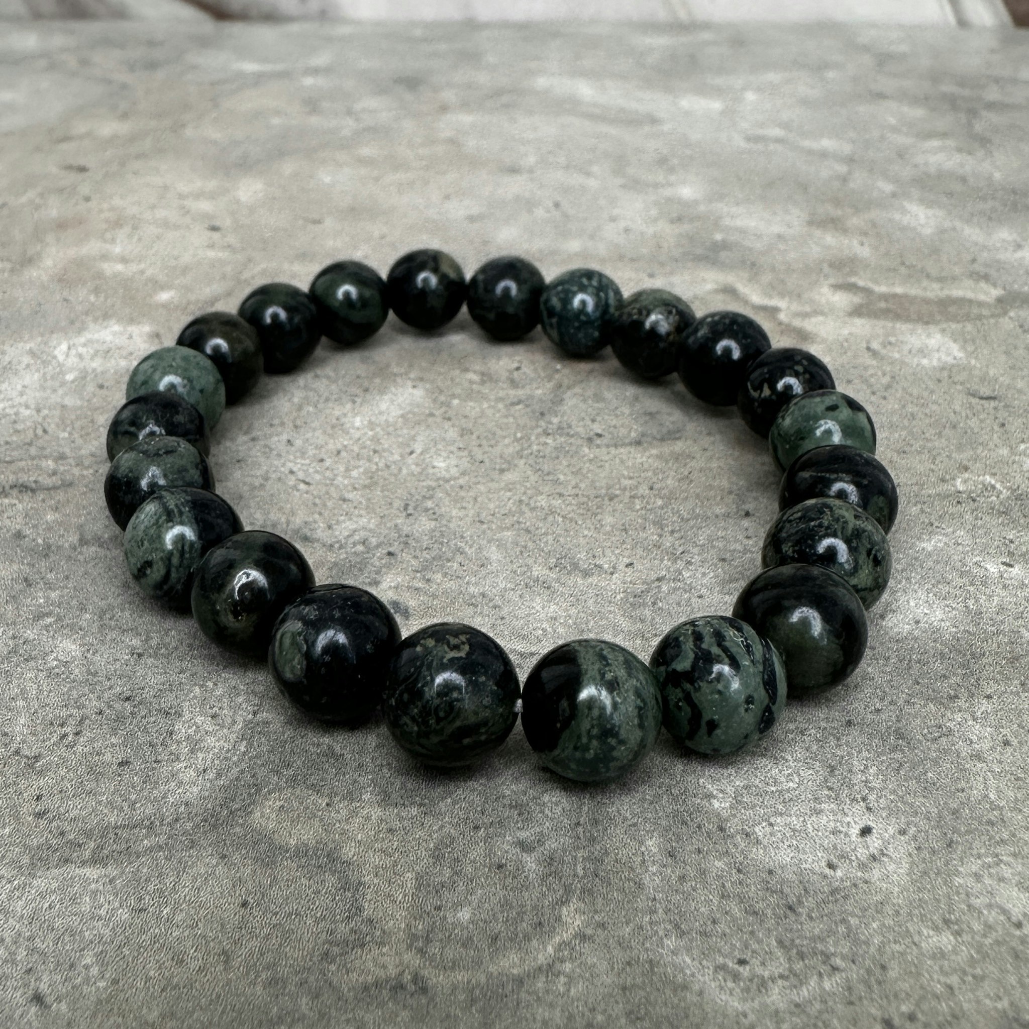 Kambaba Jaspis, armband 8 mm