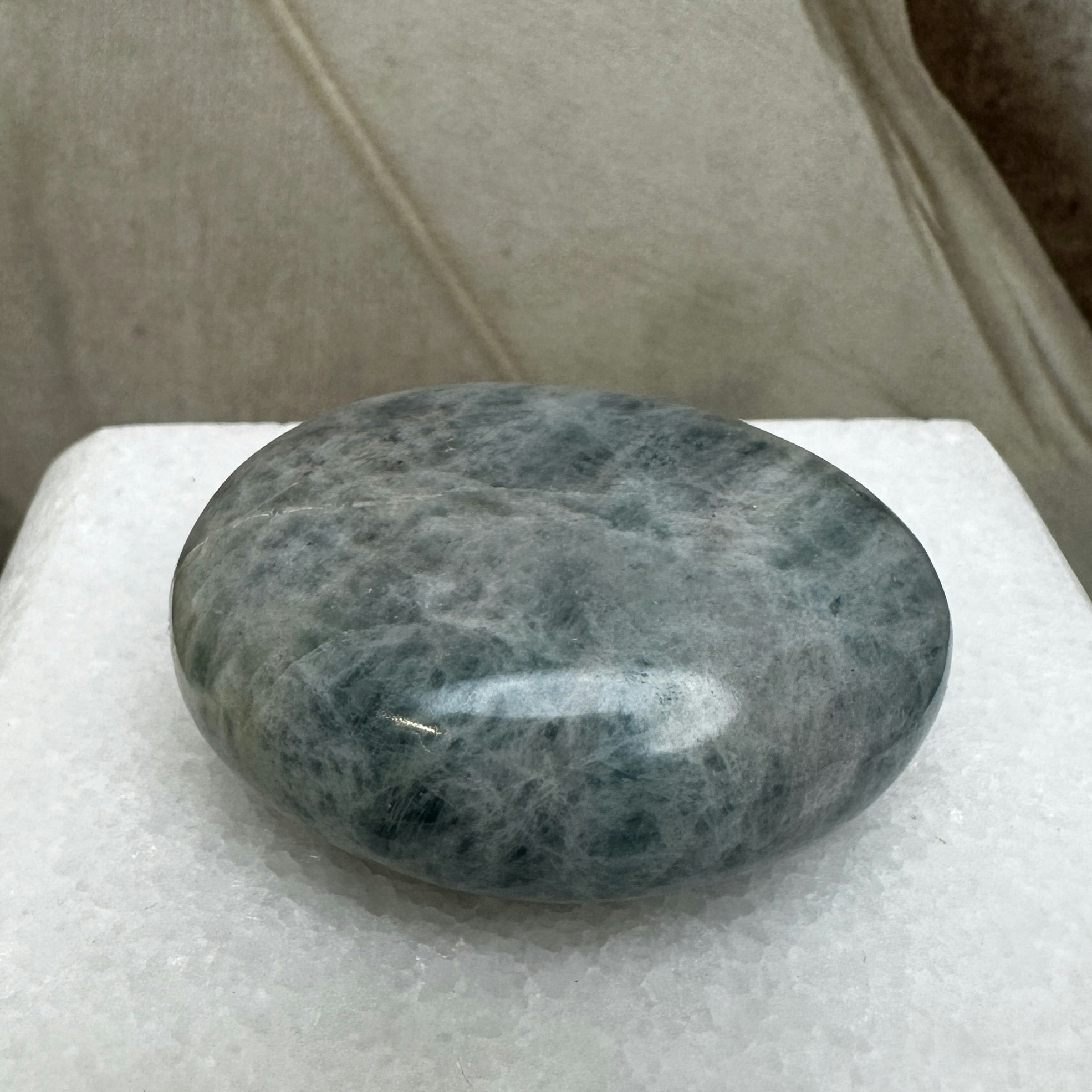 Akvamarin, palmstone (A)