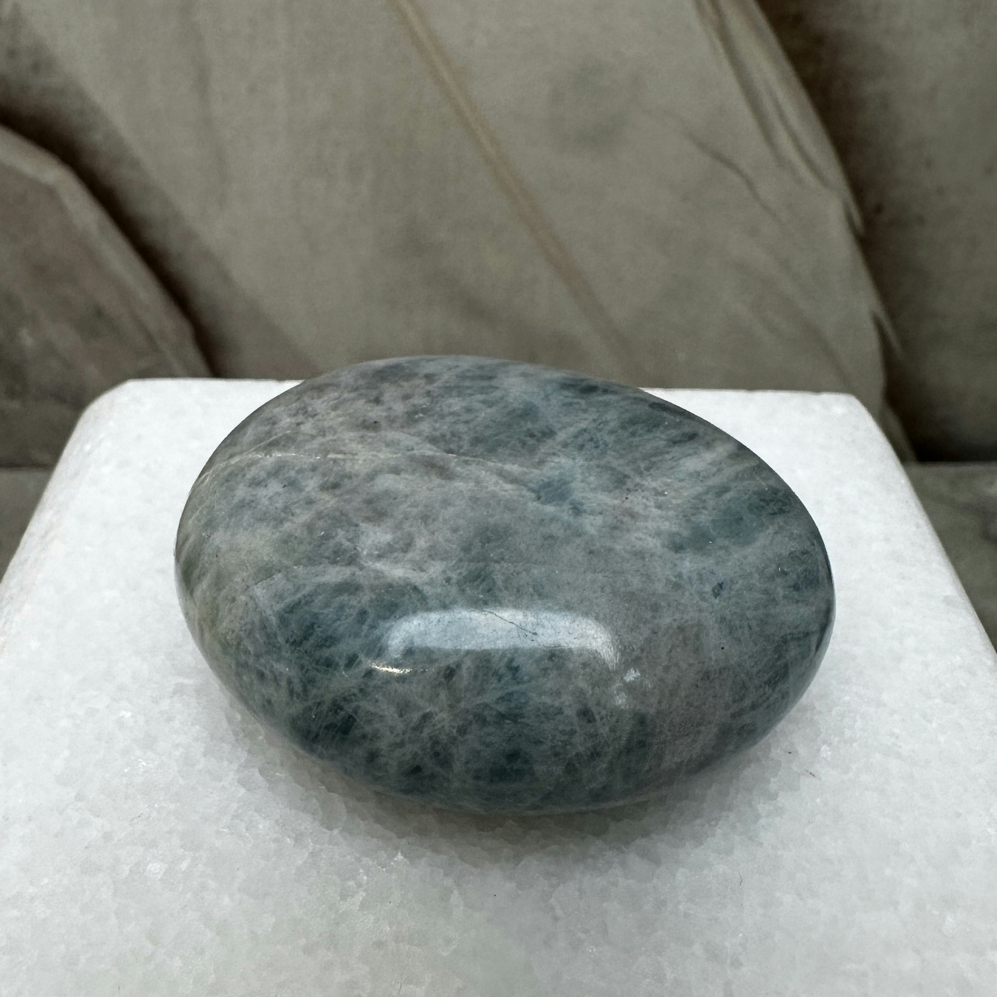 Akvamarin, palmstone (A)