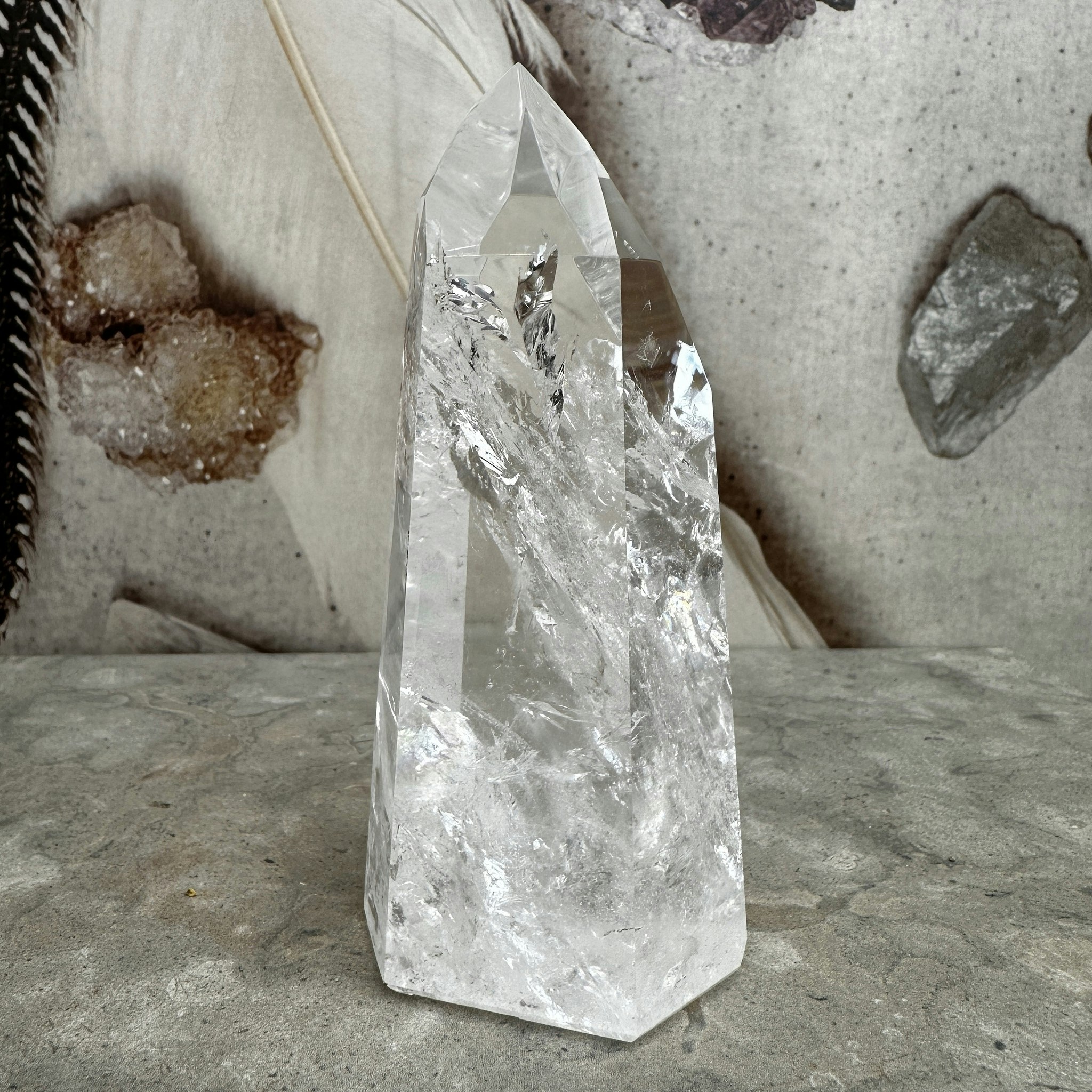 Lemurian Quartz, torn (C)