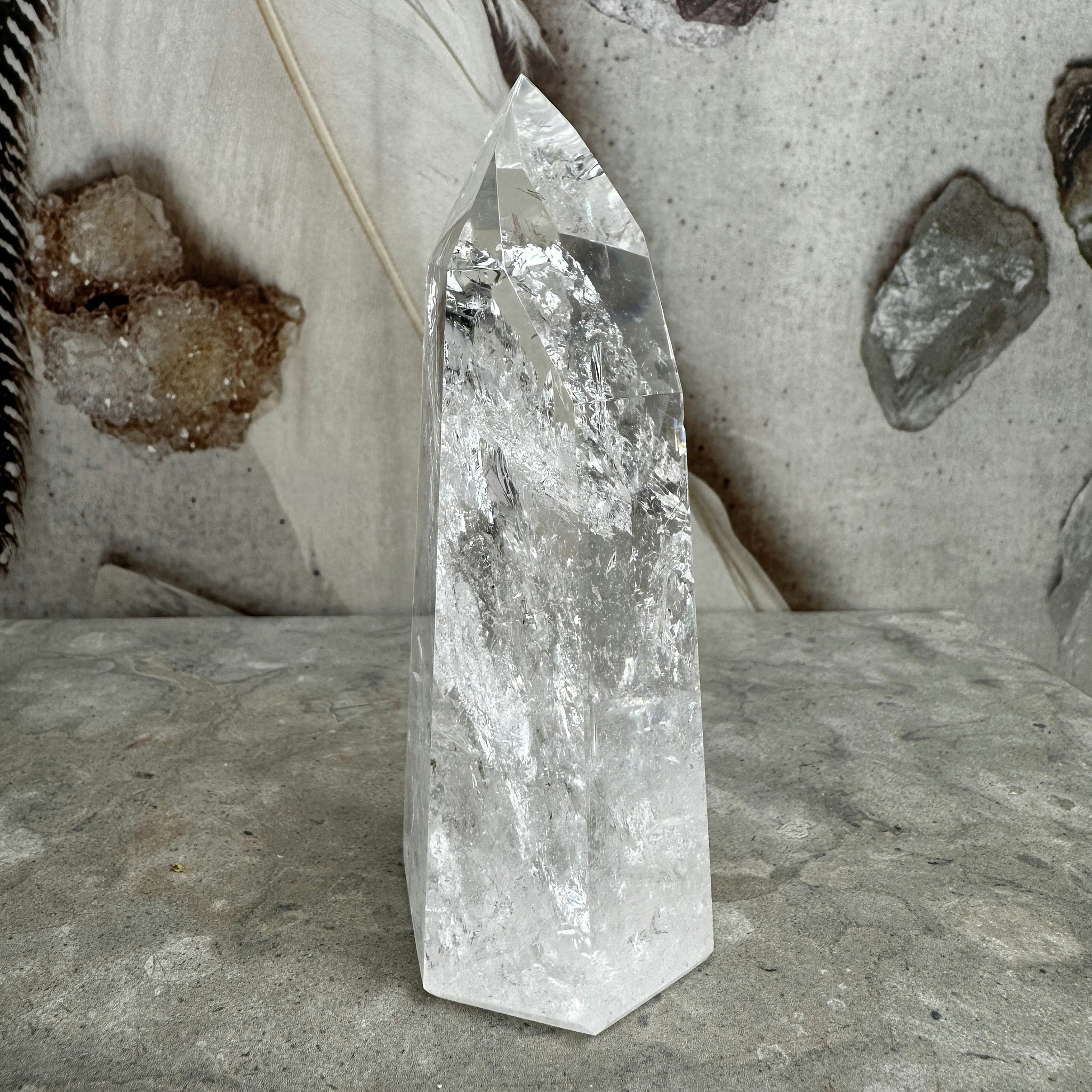Lemurian Quartz, torn (C)