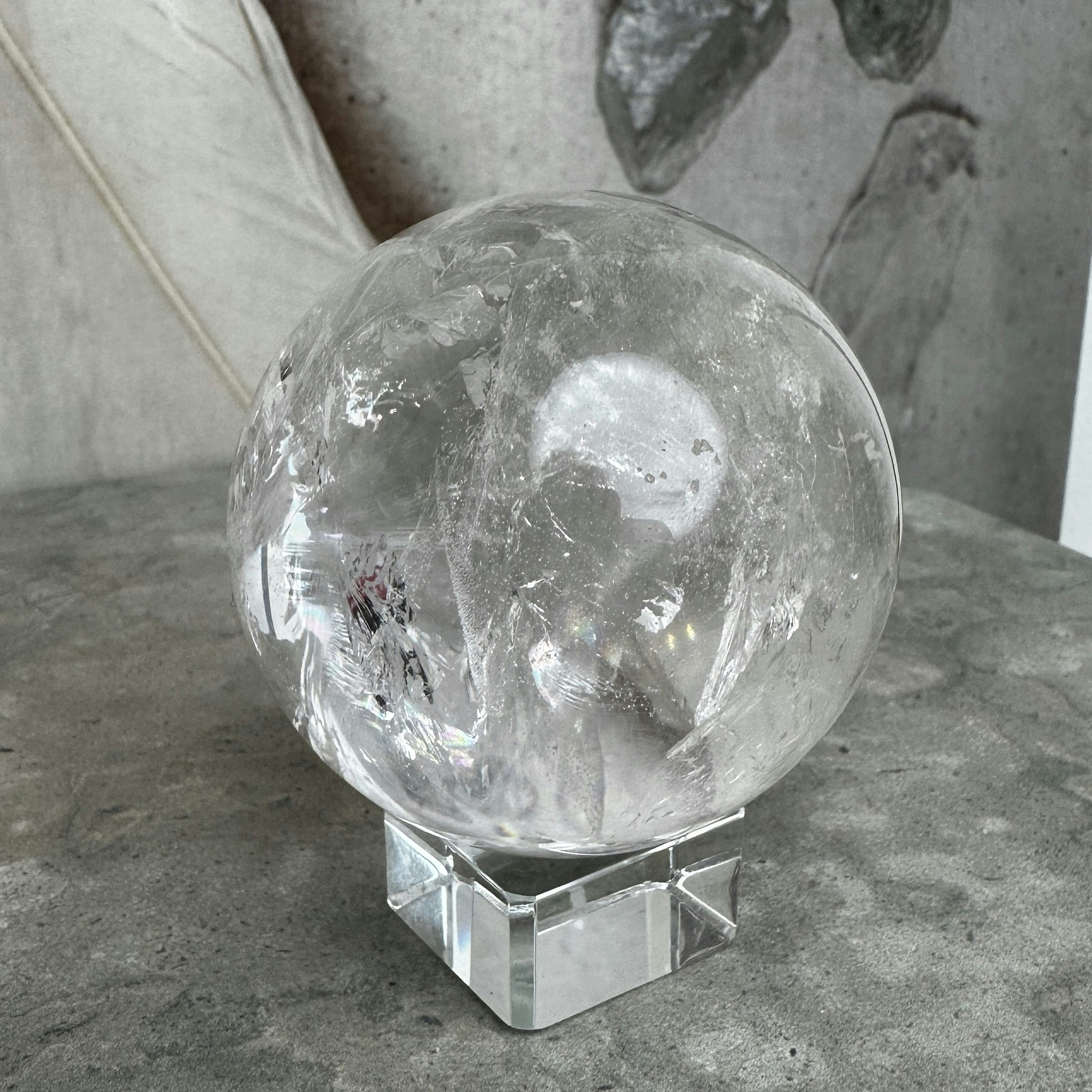 Lemurian Quartz, klot (J)