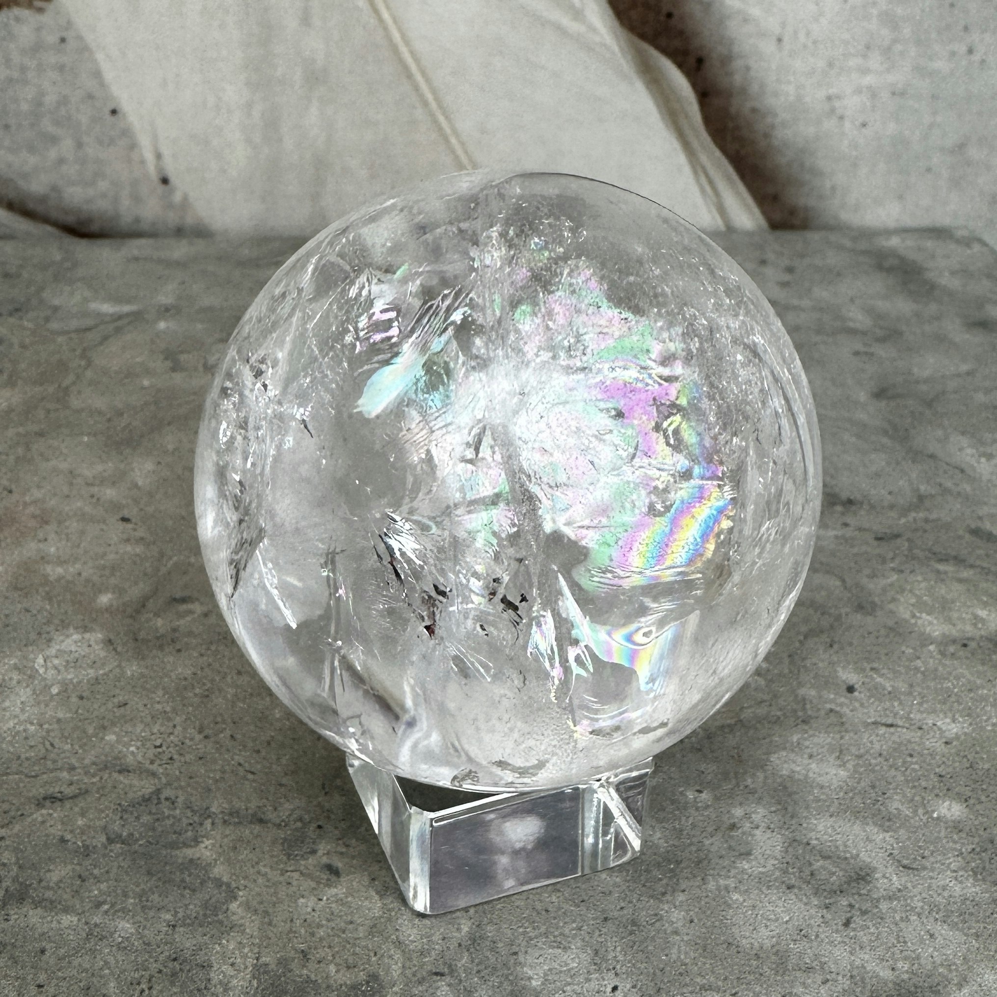 Lemurian Quartz, klot (J)