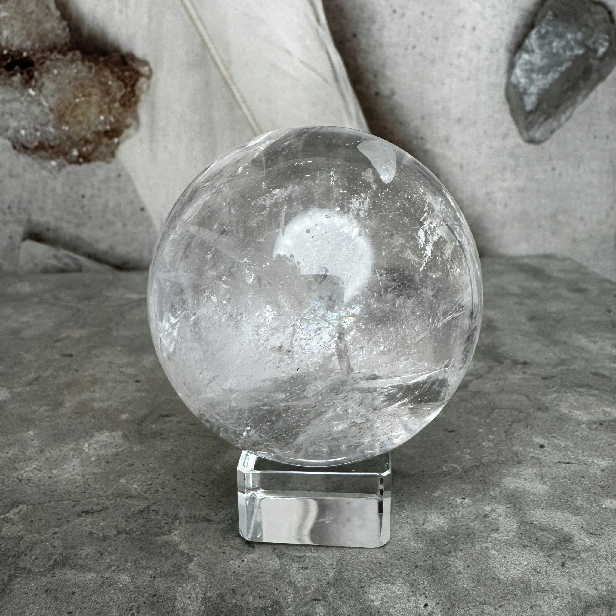 Lemurian Quartz, klot (J)