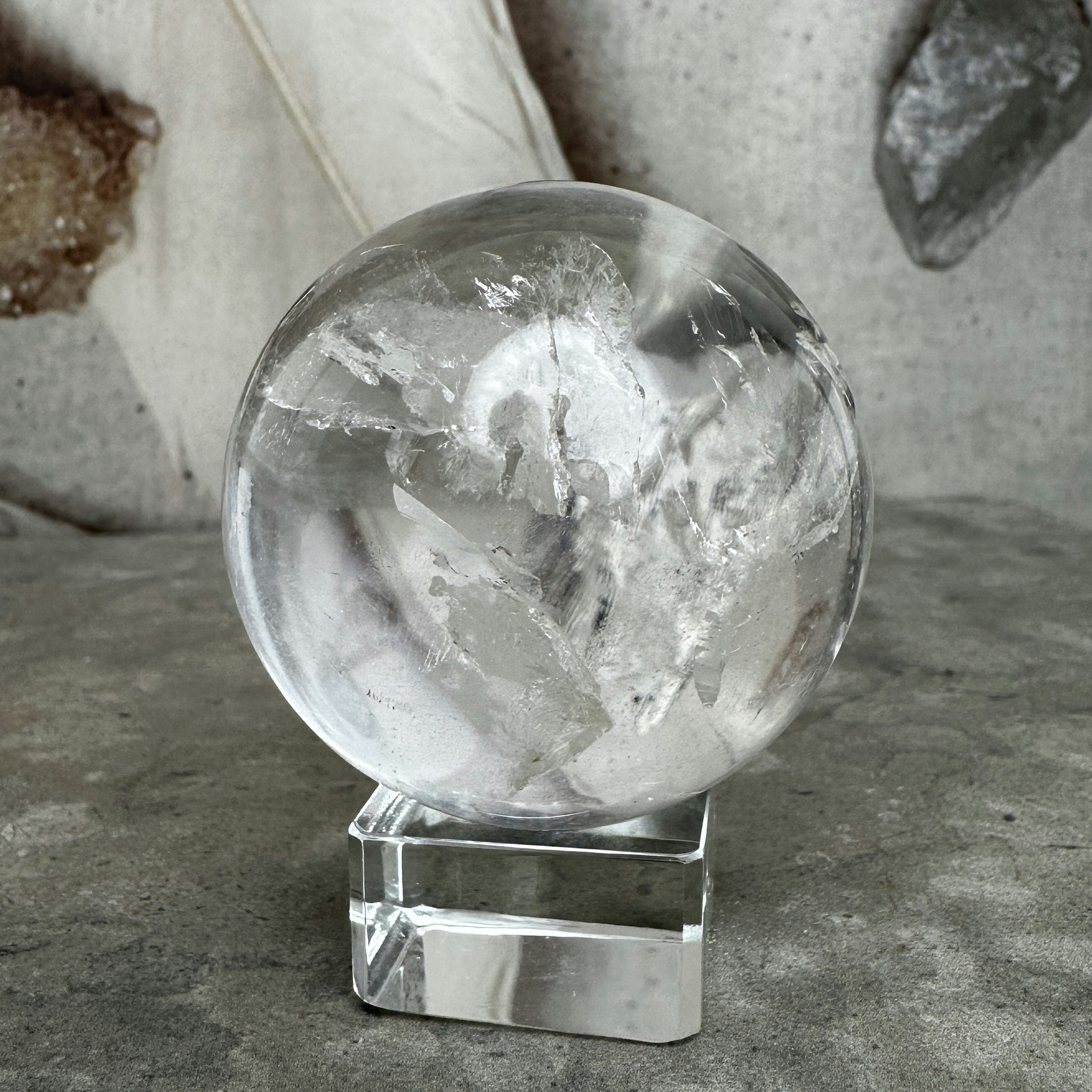 Lemurian Quartz, klot (G)