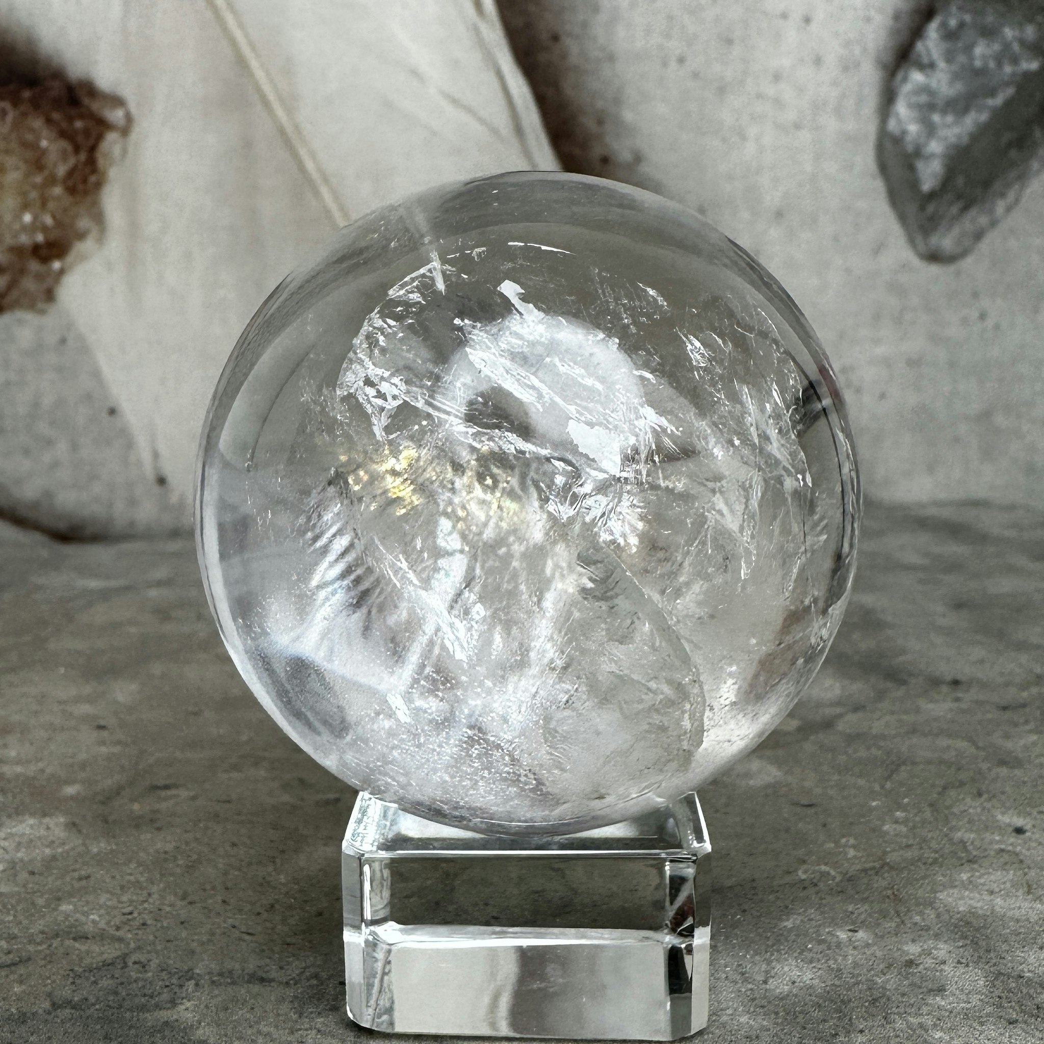 Lemurian Quartz, klot (G)