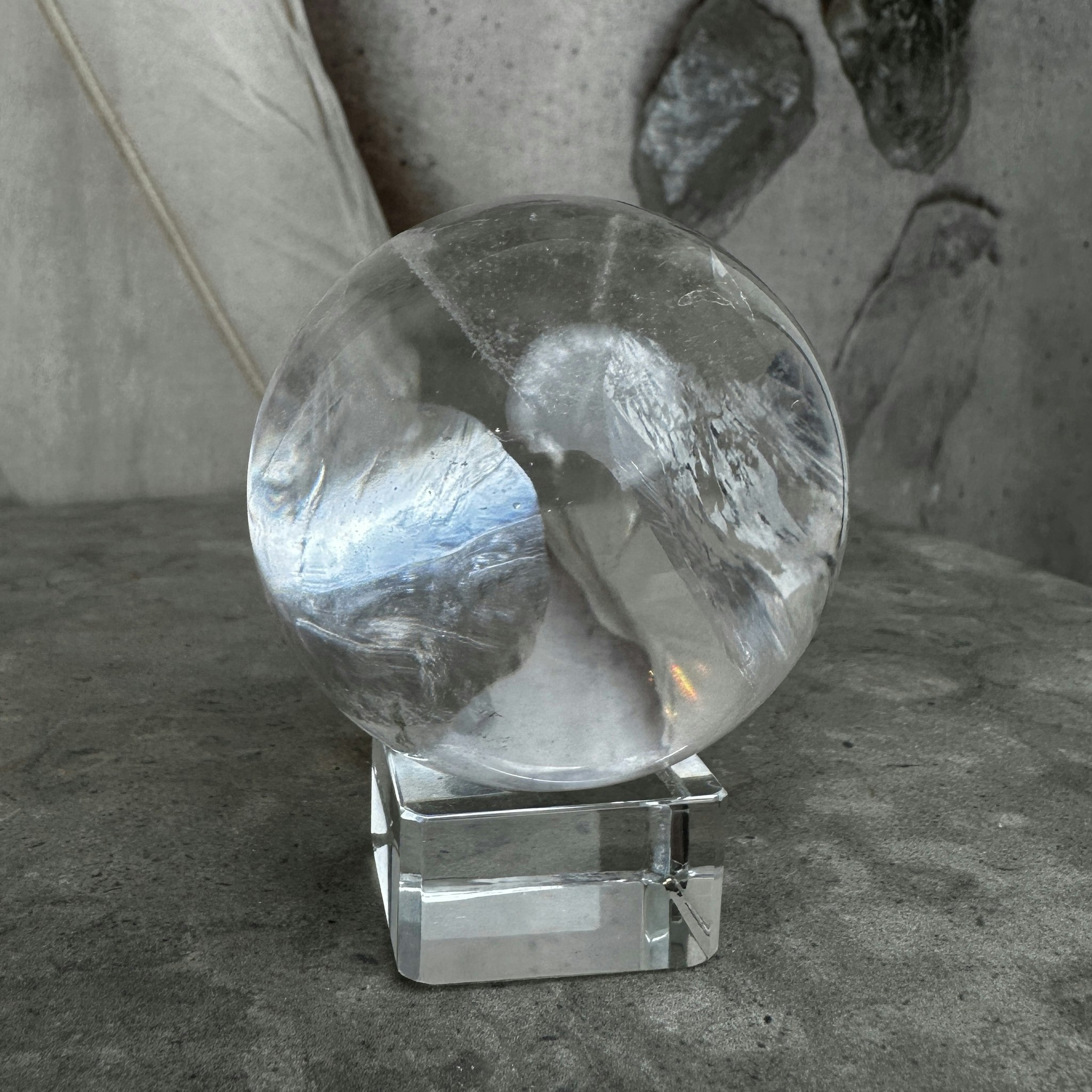 Lemurian Quartz, klot (G)