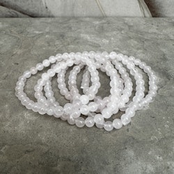 Rosenkvarts, armband 6 mm